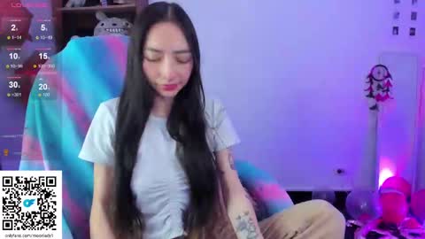 Snapshot of moonlady_ chatting on March 5, 10:10 pm MOON online show from March 5, 10:10 pm