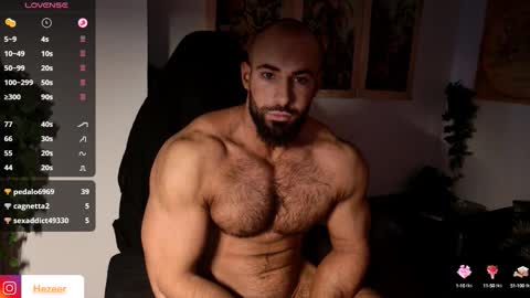 Snapshot of musculusx chatting on October 1, 12:11 pm Musculus online show from October 1, 12:11 pm