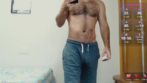 Juan  OF  myhairymacho online show from October 24, 8:00 am