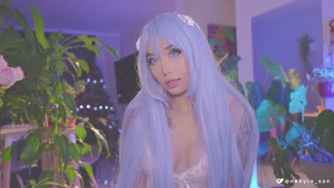 Snapshot of nekyra_san chatting on December 7, 12:30 am Mely  Birthday party saturday night BYO online show from December 7, 12:30 am