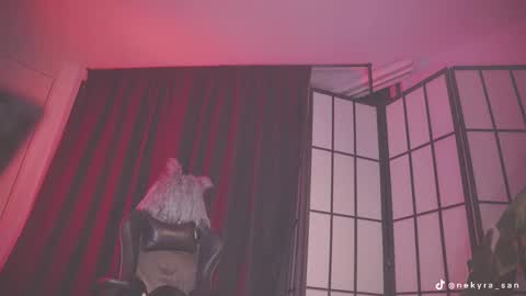 Snapshot of nekyra_san chatting on February 13, 3:18 am Mely  Birthday party saturday night BYO online show from February 13, 3:18 am