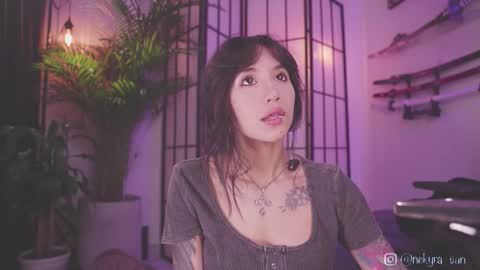 Snapshot of nekyra_san chatting on October 8, 12:30 am Mely  Birthday party saturday night BYO online show from October 8, 12:30 am