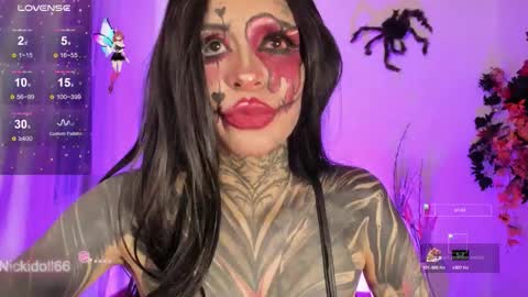 Snapshot of nicki_1 chatting on October 31, 5:30 am Help me reach 100 thumbs up online show from October 31, 5:30 am