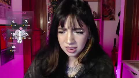 Snapshot of ninfa_ch chatting on October 24, 1:57 am Ninfa online show from October 24, 1:57 am