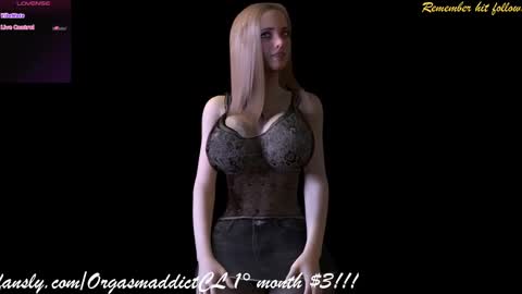 orgasmaddictcl online show from February 25, 3:16 pm