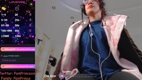 Pain Prince online show from December 19, 10:10 pm