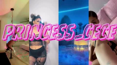 Snapshot of princess_cece chatting on January 22, 12:48 am Cece NEXT LIVESTREAM -- DEC. 4th 7 PM CST online show from January 22, 12:48 am