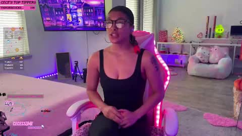 Snapshot of princess_cece chatting on February 18, 6:15 pm Cece NEXT LIVESTREAM -- DEC. 4th 7 PM CST online show from February 18, 6:15 pm