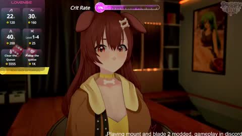 Snapshot of puppyinu chatting on March 7, 4:57 am Inuyama Wanko online show from March 7, 4:57 am