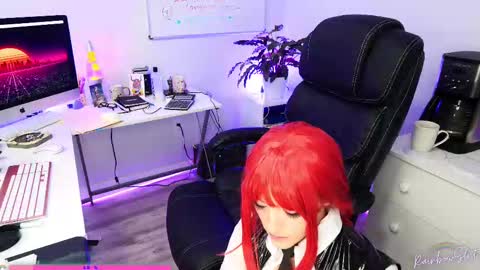 Snapshot of rainbowslut chatting on November 6, 7:59 pm Mary Rainz online show from November 6, 7:59 pm