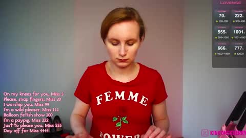 Cherry  Miss Cherry online show from May 19, 3:18 pm