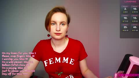 Cherry  Miss Cherry online show from May 23, 4:22 pm