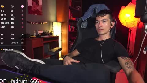 Snapshot of redrum_696 chatting on March 9, 2:07 am Red online show from March 9, 2:07 am