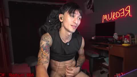 Snapshot of redrum_696 chatting on October 26, 3:12 am Red online show from October 26, 3:12 am