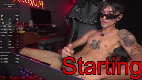 Snapshot of redrum_696 chatting on November 9, 12:58 pm Red online show from November 9, 12:58 pm