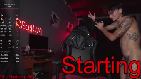 Snapshot of redrum_696 chatting on December 2, 12:10 pm Red online show from December 2, 12:10 pm