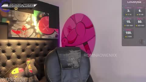 ROMINA OWEN online show from March 26, 6:41 am