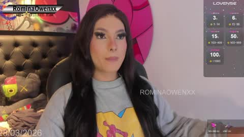 ROMINA OWEN online show from March 28, 5:29 am