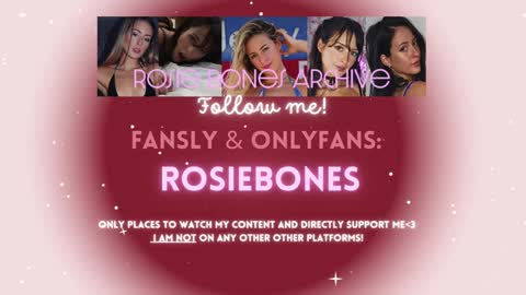 Rosie Bones online show from December 20, 11:34 pm