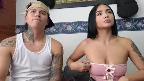 Sahara y Thiago online show from February 14, 10:17 pm