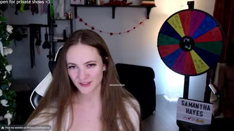 The Real Samantha Hayes haha  online show from February 20, 7:01 am