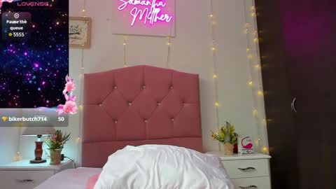 Snapshot of samanthamillher1 chatting on December 2, 8:00 pm Samy  online show from December 2, 8:00 pm