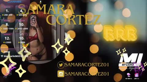 Snapshot of samaracortez chatting on January 8, 11:41 pm Sammy online show from January 8, 11:41 pm