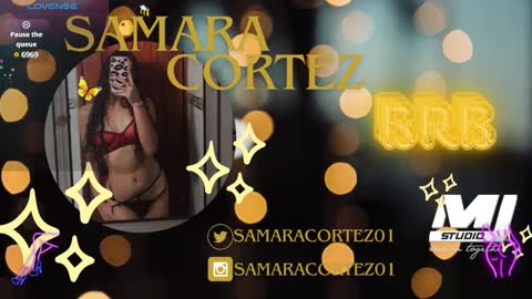 Snapshot of samaracortez chatting on January 10, 12:59 am Sammy online show from January 10, 12:59 am
