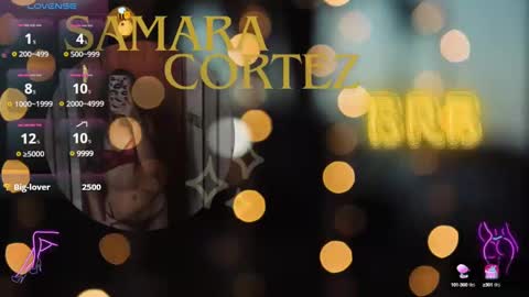 Snapshot of samaracortez chatting on January 14, 12:00 am Sammy online show from January 14, 12:00 am