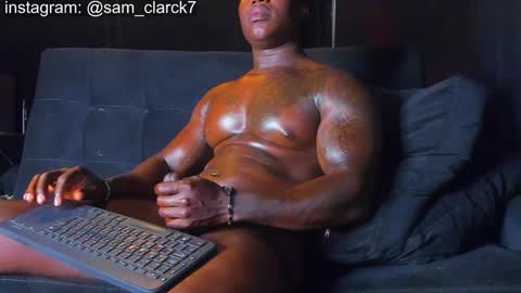 Snapshot of samclarck chatting on January 12, 12:49 am SAM online show from January 12, 12:49 am