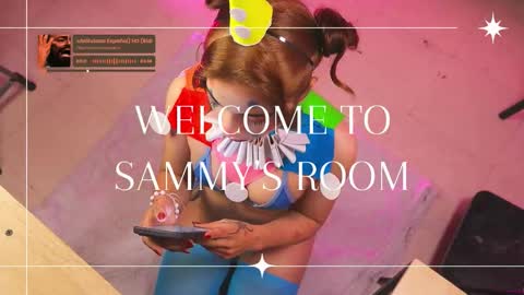 Snapshot of sammy__8 chatting on October 20, 2:01 am Sammy online show from October 20, 2:01 am