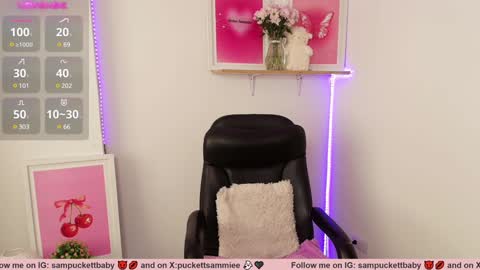 Snapshot of sampuckettbaby chatting on December 24, 6:17 pm sampuckettbaby online show from December 24, 6:17 pm