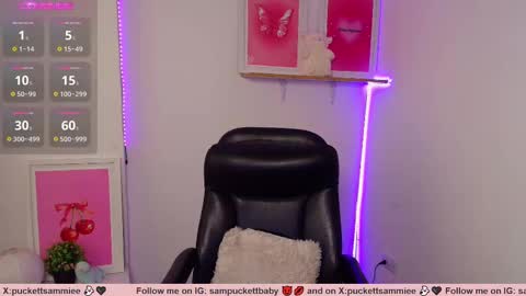 Snapshot of sampuckettbaby chatting on February 14, 6:08 pm sampuckettbaby online show from February 14, 6:08 pm