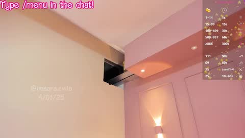 SaraAvila  online show from January 5, 5:41 am