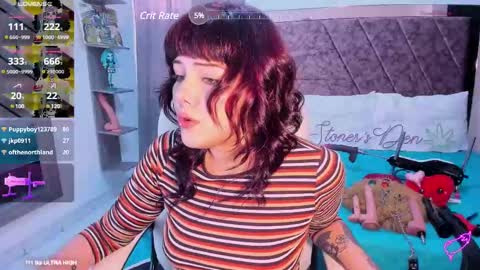 Snapshot of sarah_stoner chatting on February 13, 7:21 pm Loren online show from February 13, 7:21 pm