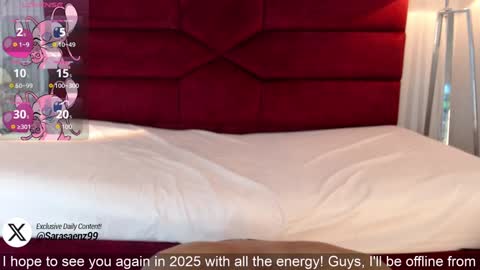 Sara online show from December 31, 5:18 pm