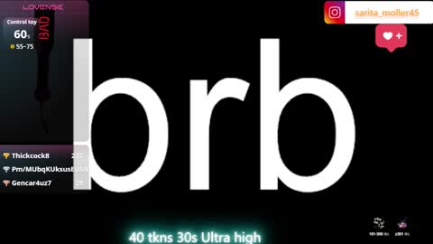 Snapshot of sarita_moller chatting on October 16, 7:20 am Sarita Moller  online show from October 16, 7:20 am