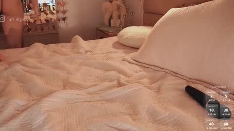 Alyson or just Aly   online show from March 13, 4:35 pm