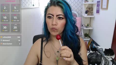Snapshot of scarleth_bluee chatting on January 9, 9:27 am Scarleth online show from January 9, 9:27 am