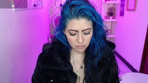 Snapshot of scarleth_bluee chatting on January 29, 3:01 am Scarleth online show from January 29, 3:01 am