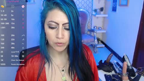 Snapshot of scarleth_bluee chatting on February 6, 9:11 am Scarleth online show from February 6, 9:11 am