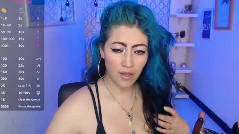 Snapshot of scarleth_bluee chatting on February 11, 3:08 am Scarleth online show from February 11, 3:08 am