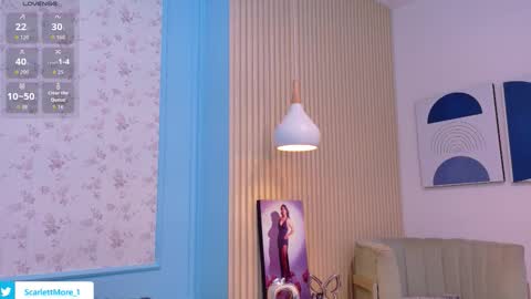 Snapshot of scarlettmore chatting on October 4, 2:48 pm Scarlett online show from October 4, 2:48 pm