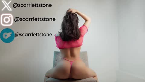 Snapshot of scarrlett_stone chatting on February 22, 3:34 am Scarlett Stone online show from February 22, 3:34 am