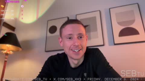 Snapshot of seb_tv chatting on December 7, 12:52 am Sebastian online show from December 7, 12:52 am