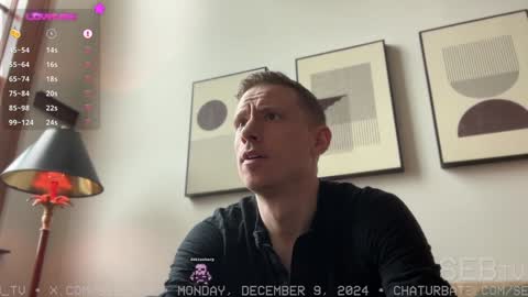 Snapshot of seb_tv chatting on December 9, 8:12 pm Sebastian online show from December 9, 8:12 pm