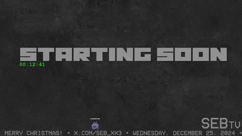 Snapshot of seb_tv chatting on December 25, 4:54 am Sebastian online show from December 25, 4:54 am