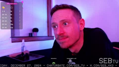 Snapshot of seb_tv chatting on December 28, 1:39 am Sebastian online show from December 28, 1:39 am