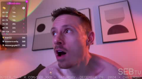 Snapshot of seb_tv chatting on December 28, 8:58 am Sebastian online show from December 28, 8:58 am