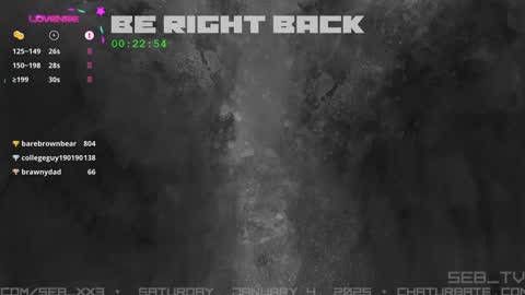 Snapshot of seb_tv chatting on January 4, 11:59 pm Sebastian online show from January 4, 11:59 pm